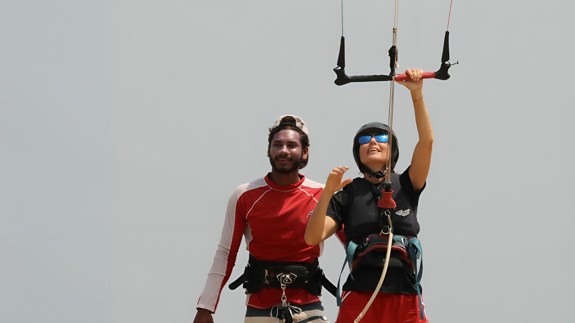 Kitesurfing